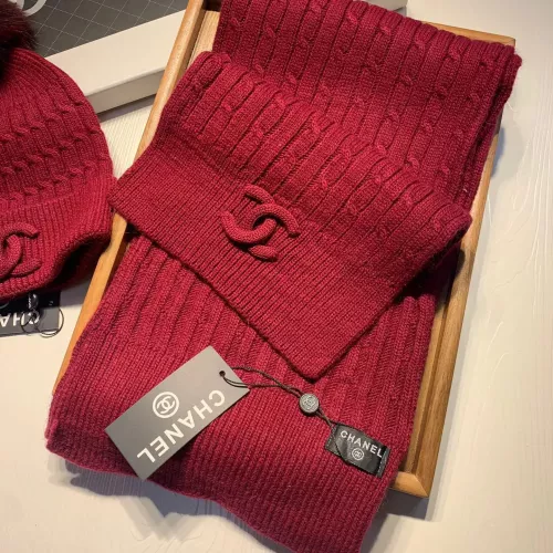 Cheap Chanel Hat and Scarf Set #1366535 Replica Wholesale [$68.00 USD] [ITEM#1366535] on Replica Chanel Hat and Scarf and Glove Set