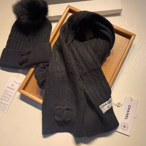 Cheap Chanel Hat and Scarf Set #1366537 Replica Wholesale [$68.00 USD] [ITEM#1366537] on Replica Chanel Hat and Scarf and Glove Set