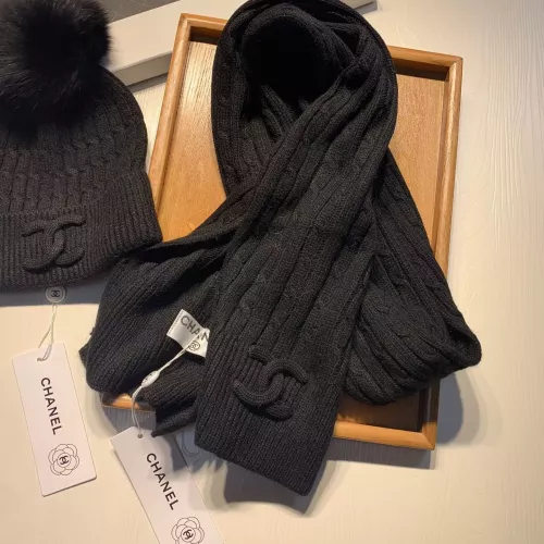 Cheap Chanel Hat and Scarf Set #1366537 Replica Wholesale [$68.00 USD] [ITEM#1366537] on Replica Chanel Hat and Scarf and Glove Set