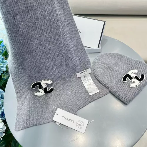 Cheap Chanel Hat and Scarf Set #1366539 Replica Wholesale [$64.00 USD] [ITEM#1366539] on Replica Chanel Hat and Scarf and Glove Set