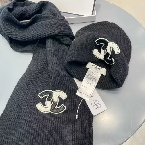 Cheap Chanel Hat and Scarf Set #1366540 Replica Wholesale [$64.00 USD] [ITEM#1366540] on Replica Chanel Hat and Scarf and Glove Set