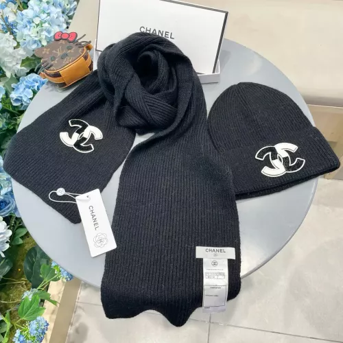 Cheap Chanel Hat and Scarf Set #1366540 Replica Wholesale [$64.00 USD] [ITEM#1366540] on Replica Chanel Hat and Scarf and Glove Set
