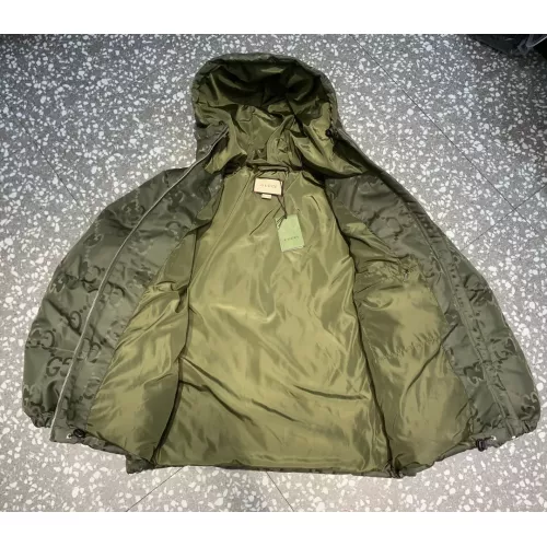 Cheap Gucci Down Feather Coat Long Sleeved For Unisex #1366568 Replica Wholesale [$160.00 USD] [ITEM#1366568] on Replica Gucci Down Feather Coat