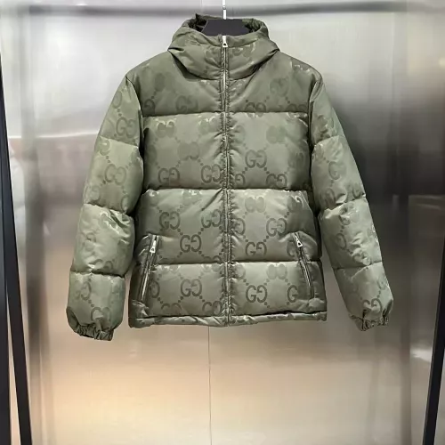 Cheap Gucci Down Feather Coat Long Sleeved For Unisex #1366568 Replica Wholesale [$160.00 USD] [ITEM#1366568] on Replica Gucci Down Feather Coat