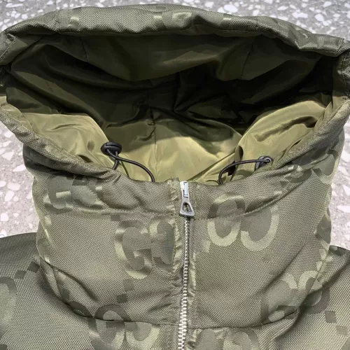 Cheap Gucci Down Feather Coat Long Sleeved For Unisex #1366568 Replica Wholesale [$160.00 USD] [ITEM#1366568] on Replica Gucci Down Feather Coat