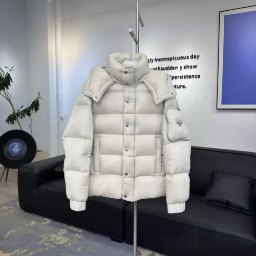 Prada Down Feather Coat Long Sleeved For Unisex #1366581