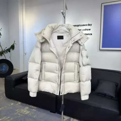 Cheap Prada Down Feather Coat Long Sleeved For Unisex #1366581 Replica Wholesale [$225.00 USD] [ITEM#1366581] on Replica Prada Down Feather Coat