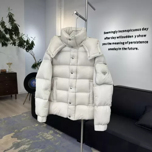 Cheap Prada Down Feather Coat Long Sleeved For Unisex #1366581 Replica Wholesale [$225.00 USD] [ITEM#1366581] on Replica Prada Down Feather Coat