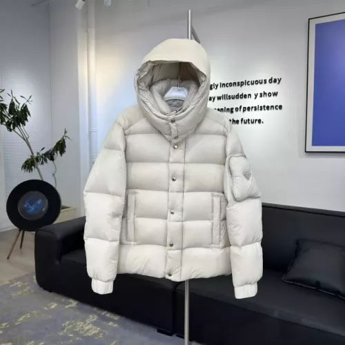 Cheap Prada Down Feather Coat Long Sleeved For Unisex #1366581 Replica Wholesale [$225.00 USD] [ITEM#1366581] on Replica Prada Down Feather Coat