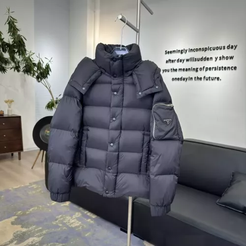 Cheap Prada Down Feather Coat Long Sleeved For Unisex #1366582 Replica Wholesale [$225.00 USD] [ITEM#1366582] on Replica Prada Down Feather Coat