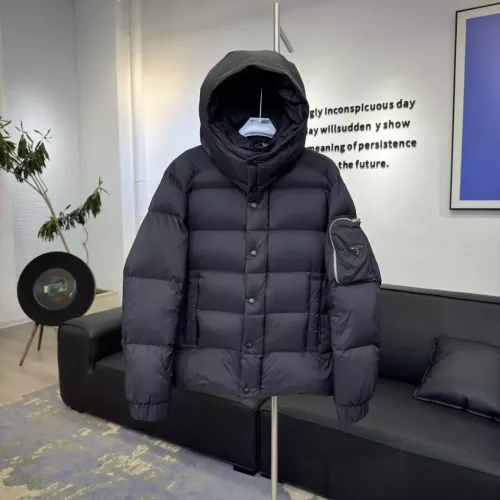 Cheap Prada Down Feather Coat Long Sleeved For Unisex #1366582 Replica Wholesale [$225.00 USD] [ITEM#1366582] on Replica Prada Down Feather Coat