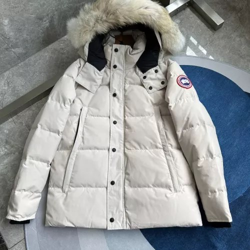 Canada Goose Down Feather Coat Long Sleeved For Men #1366590