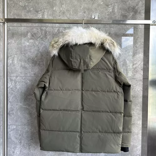 Cheap Canada Goose Down Feather Coat Long Sleeved For Men #1366591 Replica Wholesale [$160.00 USD] [ITEM#1366591] on Replica Canada Goose Down Feather Coat