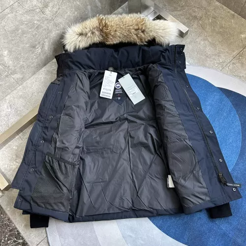 Cheap Canada Goose Down Feather Coat Long Sleeved For Men #1366603 Replica Wholesale [$160.00 USD] [ITEM#1366603] on Replica Canada Goose Down Feather Coat