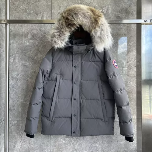 Canada Goose Down Feather Coat Long Sleeved For Men #1366610