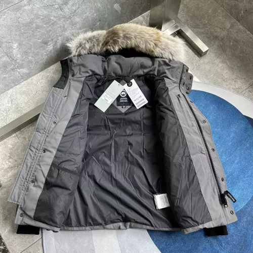 Cheap Canada Goose Down Feather Coat Long Sleeved For Men #1366610 Replica Wholesale [$160.00 USD] [ITEM#1366610] on Replica Canada Goose Down Feather Coat