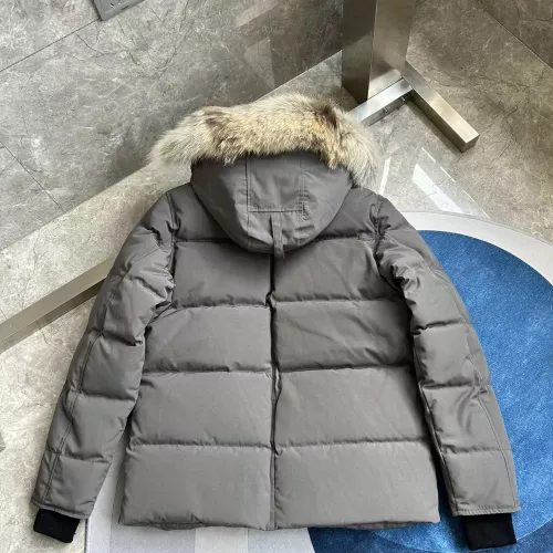 Cheap Canada Goose Down Feather Coat Long Sleeved For Men #1366610 Replica Wholesale [$160.00 USD] [ITEM#1366610] on Replica Canada Goose Down Feather Coat