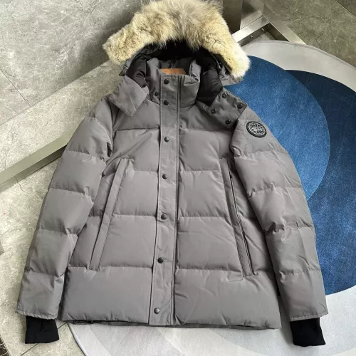 Canada Goose Down Feather Coat Long Sleeved For Men #1366611