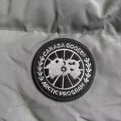 Cheap Canada Goose Down Feather Coat Long Sleeved For Men #1366611 Replica Wholesale [$160.00 USD] [ITEM#1366611] on Replica Canada Goose Down Feather Coat