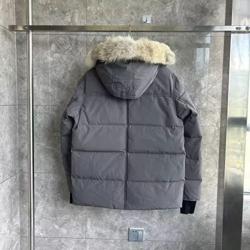 Cheap Canada Goose Down Feather Coat Long Sleeved For Men #1366611 Replica Wholesale [$160.00 USD] [ITEM#1366611] on Replica Canada Goose Down Feather Coat
