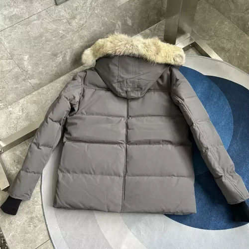 Cheap Canada Goose Down Feather Coat Long Sleeved For Men #1366611 Replica Wholesale [$160.00 USD] [ITEM#1366611] on Replica Canada Goose Down Feather Coat