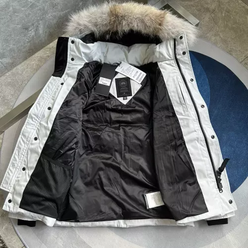 Cheap Canada Goose Down Feather Coat Long Sleeved For Men #1366612 Replica Wholesale [$160.00 USD] [ITEM#1366612] on Replica Canada Goose Down Feather Coat