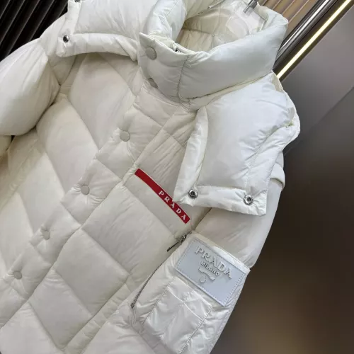Cheap Prada Down Feather Coat Long Sleeved For Men #1366647 Replica Wholesale [$225.00 USD] [ITEM#1366647] on Replica Prada Down Feather Coat