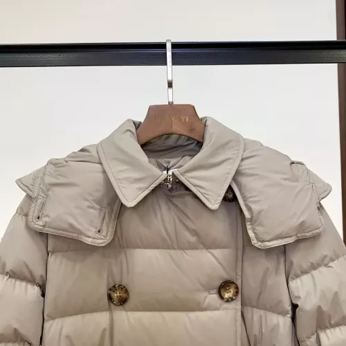 Cheap Burberry Down Feather Coat Long Sleeved For Women #1366697 Replica Wholesale [$257.85 USD] [ITEM#1366697] on Replica Burberry Down Feather Coat