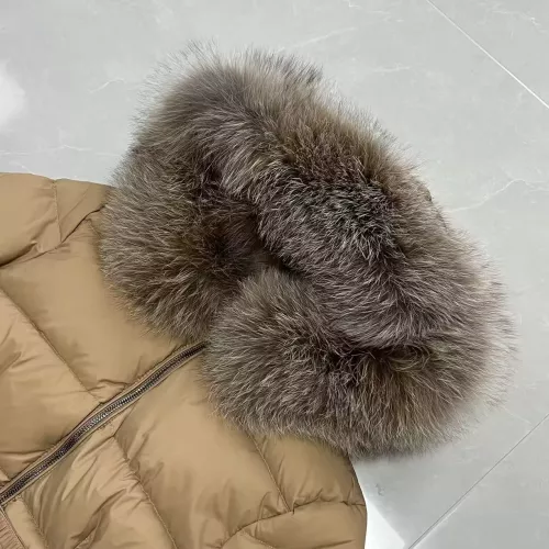 Cheap Moncler Down Feather Coat Long Sleeved For Women #1366760 Replica Wholesale [$192.00 USD] [ITEM#1366760] on Replica Moncler Down Feather Coat