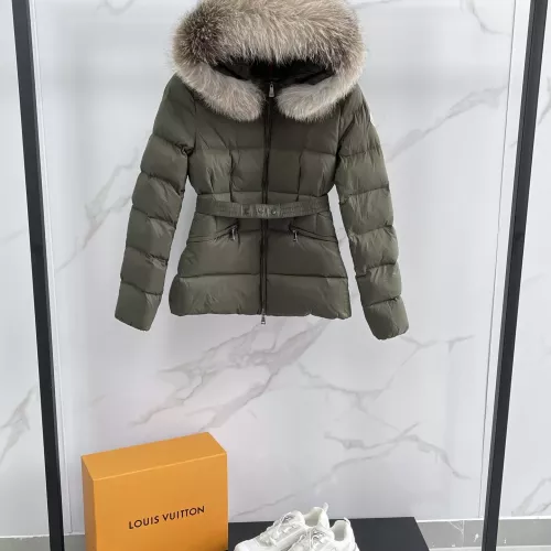 Cheap Moncler Down Feather Coat Long Sleeved For Women #1366761 Replica Wholesale [$192.00 USD] [ITEM#1366761] on Replica Moncler Down Feather Coat