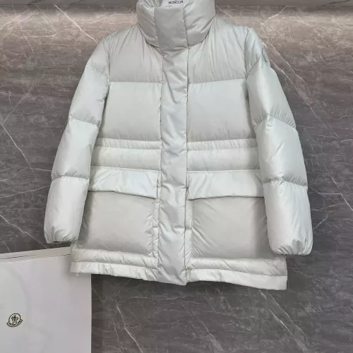 Cheap Moncler Down Feather Coat Long Sleeved For Women #1366768 Replica Wholesale [$202.00 USD] [ITEM#1366768] on Replica Moncler Down Feather Coat