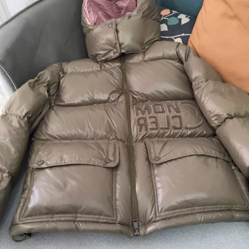 Cheap Moncler Down Feather Coat Long Sleeved For Women #1366789 Replica Wholesale [$170.00 USD] [ITEM#1366789] on Replica Moncler Down Feather Coat