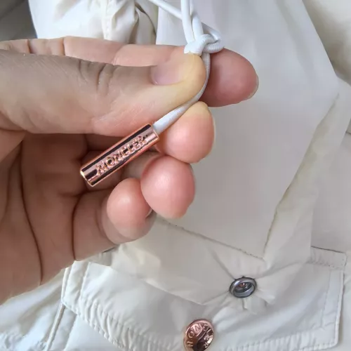 Cheap Moncler Down Feather Coat Long Sleeved For Women #1366796 Replica Wholesale [$170.00 USD] [ITEM#1366796] on Replica Moncler Down Feather Coat