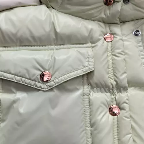 Cheap Moncler Down Feather Coat Long Sleeved For Women #1366810 Replica Wholesale [$170.00 USD] [ITEM#1366810] on Replica Moncler Down Feather Coat