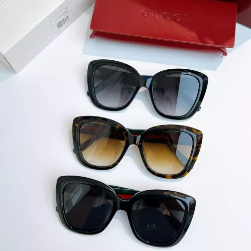 Cheap Gucci AAA Quality Sunglasses #1366858 Replica Wholesale [$48.00 USD] [ITEM#1366858] on Replica Gucci AAA Quality Sunglasses