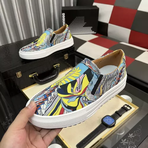 Cheap Dsquared Casual Shoes For Men #1366901 Replica Wholesale [$80.00 USD] [ITEM#1366901] on Replica Dsquared Casual Shoes