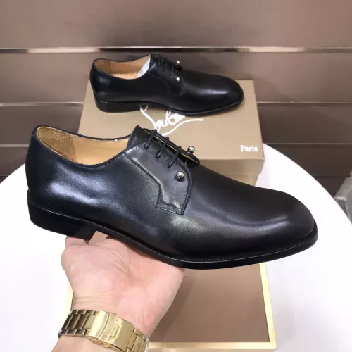 Cheap Christian Louboutin Leather Shoes For Men #1367033 Replica Wholesale [$112.00 USD] [ITEM#1367033] on Replica Christian Louboutin Leather Shoes