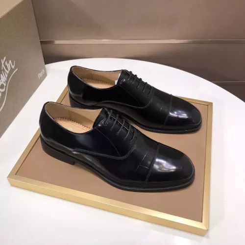 Cheap Christian Louboutin Leather Shoes For Men #1367038 Replica Wholesale [$112.00 USD] [ITEM#1367038] on Replica Christian Louboutin Leather Shoes