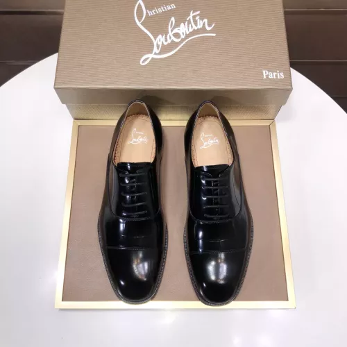 Cheap Christian Louboutin Leather Shoes For Men #1367038 Replica Wholesale [$112.00 USD] [ITEM#1367038] on Replica Christian Louboutin Leather Shoes