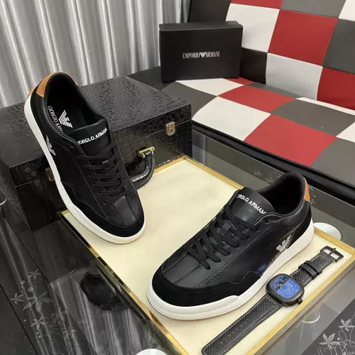Cheap Armani Casual Shoes For Men #1367043 Replica Wholesale [$85.00 USD] [ITEM#1367043] on Replica Armani Casual Shoes