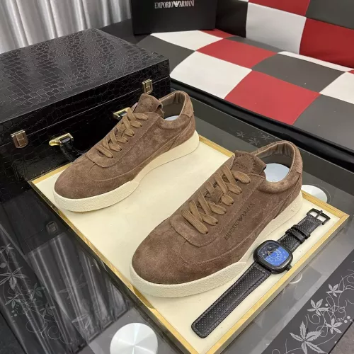 Cheap Armani Casual Shoes For Men #1367058 Replica Wholesale [$85.00 USD] [ITEM#1367058] on Replica Armani Casual Shoes