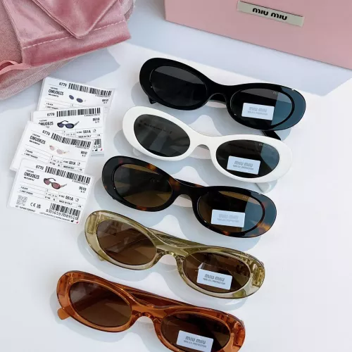 Cheap MIU MIU AAA Quality Sunglasses #1367094 Replica Wholesale [$64.00 USD] [ITEM#1367094] on Replica MIU MIU AAA Sunglasses