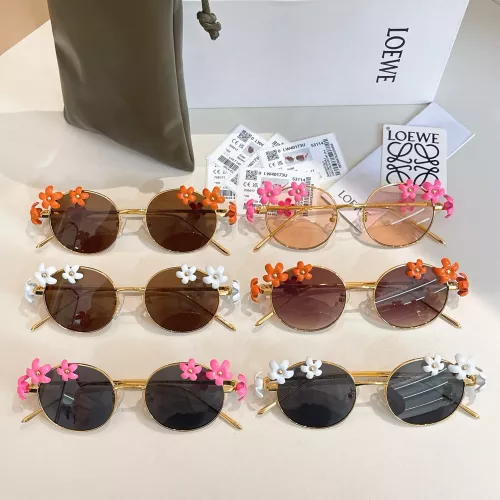 Cheap LOEWE AAA Quality Sunglasses #1367164 Replica Wholesale [$60.00 USD] [ITEM#1367164] on Replica LOEWE AAA Quality Sunglasses
