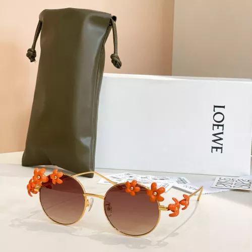 Cheap LOEWE AAA Quality Sunglasses #1367167 Replica Wholesale [$60.00 USD] [ITEM#1367167] on Replica LOEWE AAA Quality Sunglasses