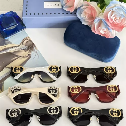 Cheap Gucci AAA Quality Sunglasses #1367175 Replica Wholesale [$60.00 USD] [ITEM#1367175] on Replica Gucci AAA Quality Sunglasses