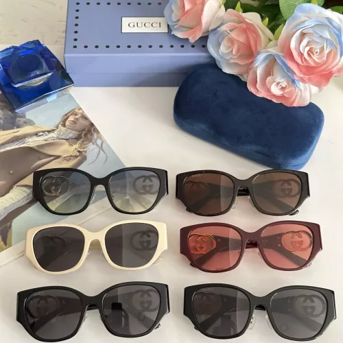 Cheap Gucci AAA Quality Sunglasses #1367177 Replica Wholesale [$60.00 USD] [ITEM#1367177] on Replica Gucci AAA Quality Sunglasses