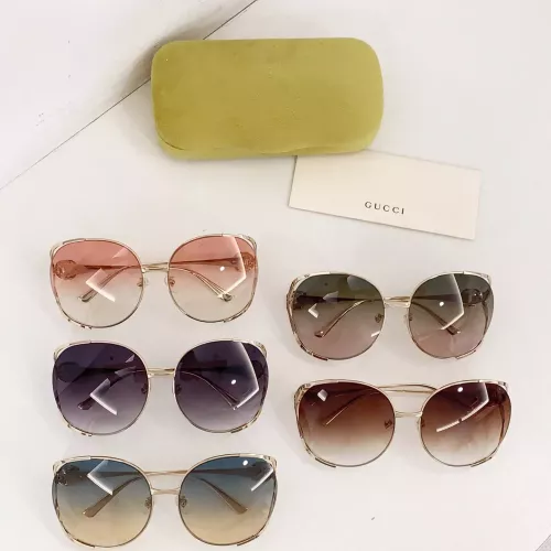 Cheap Gucci AAA Quality Sunglasses #1367182 Replica Wholesale [$48.00 USD] [ITEM#1367182] on Replica Gucci AAA Quality Sunglasses