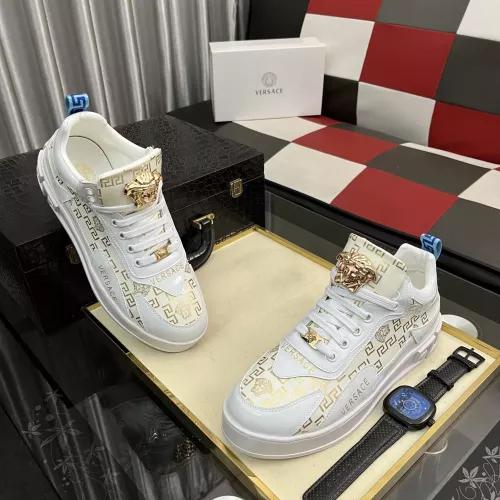 Cheap Versace Casual Shoes For Men #1367226 Replica Wholesale [$80.00 USD] [ITEM#1367226] on Replica Versace Casual Shoes