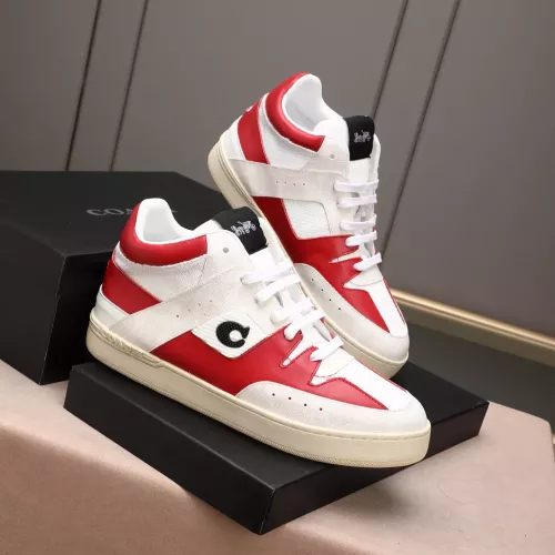 Cheap Coach High Tops Shoes For Men #1367258 Replica Wholesale [$85.00 USD] [ITEM#1367258] on Replica Coach High Tops Shoes