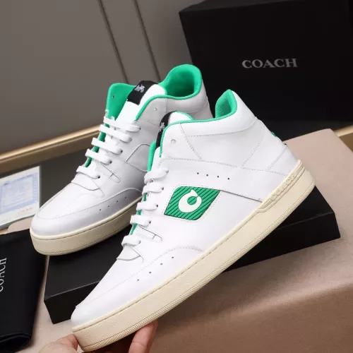 Cheap Coach High Tops Shoes For Men #1367259 Replica Wholesale [$85.00 USD] [ITEM#1367259] on Replica Coach High Tops Shoes